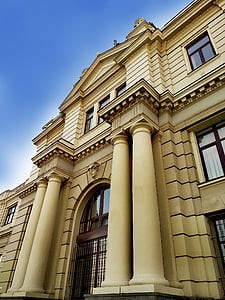 arkitektur, Lviv, Station, Ukraine, seværdigheder, byen lviv, barok