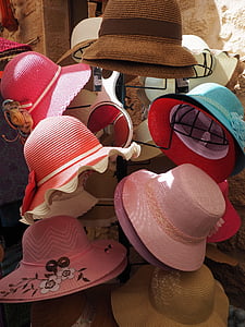 barrets, protecció solar, original, barret per al sol, roba, moda, elegant