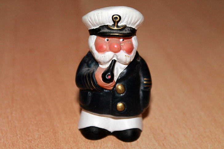 Figur, kapten, sjöman