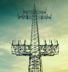 current, strommast, energy, industry, electricity, technology, tower