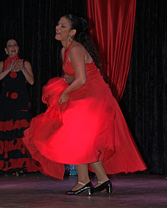 plesači, žena, Crveni, cipele, ples, visoku petu cipele, plesne cipele