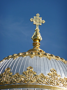 St petersburg, Katedrala, križ, religija, Rusija, Crkva, kupola