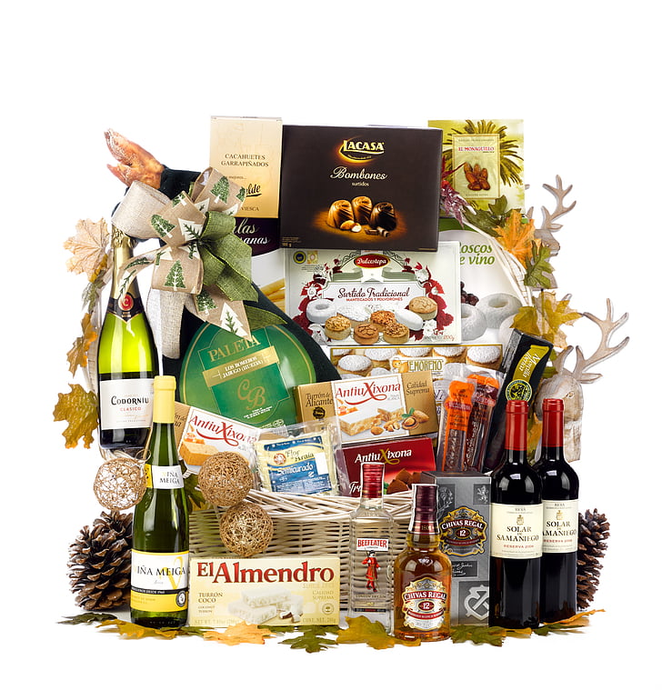 christmas hamper, box of christmas, lot of christmas, lot christmas, christmas gift, basket original, baskets and lots