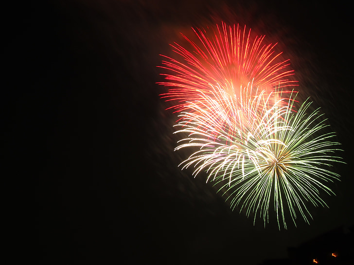 firework, fireworks, lights, festival, matsuri, japanese, hanabi
