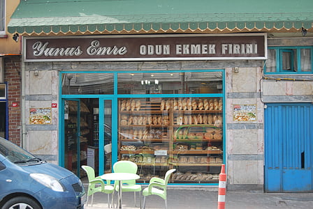 İstanbul, Türkiye, kuzgunzcuk, fırın ekmek üreticileri, mağaza