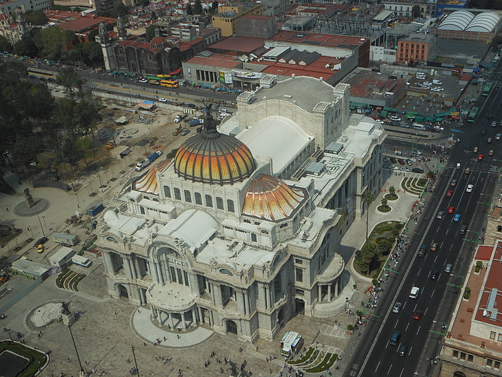 fine arts, mexico, palace, palace of fine arts