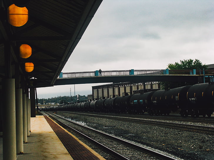 svart, tåg, järnvägar, fotografering, järnväg, järnväg, tågstation