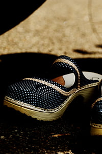 dřeváky, sandály, boty, Letní boty, obuv