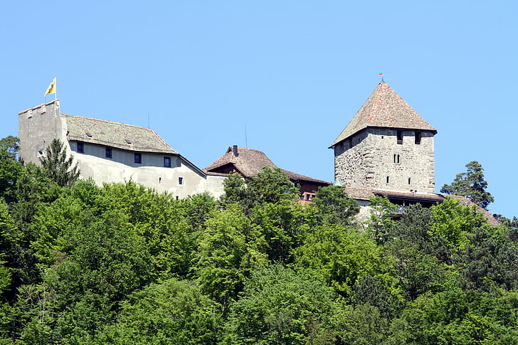 Castle, hohenklingen, lossi tornist, seina, keskajal, linnamüüri, Castle hohenklingen