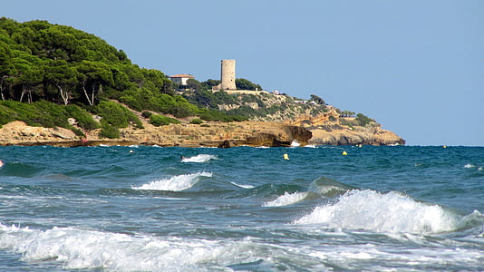 España, Tarragona, mar