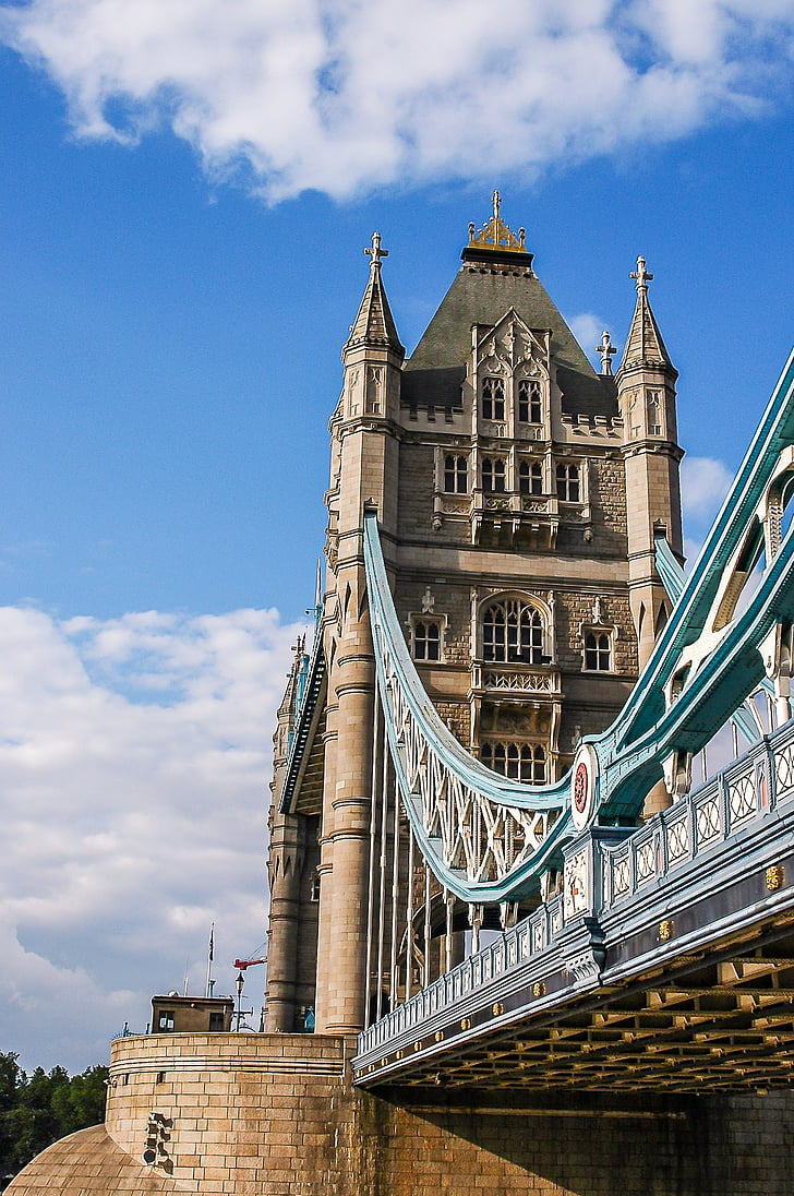 Londýn, Tower bridge, Anglie, Most, Řeka Temže, město, zajímavá místa