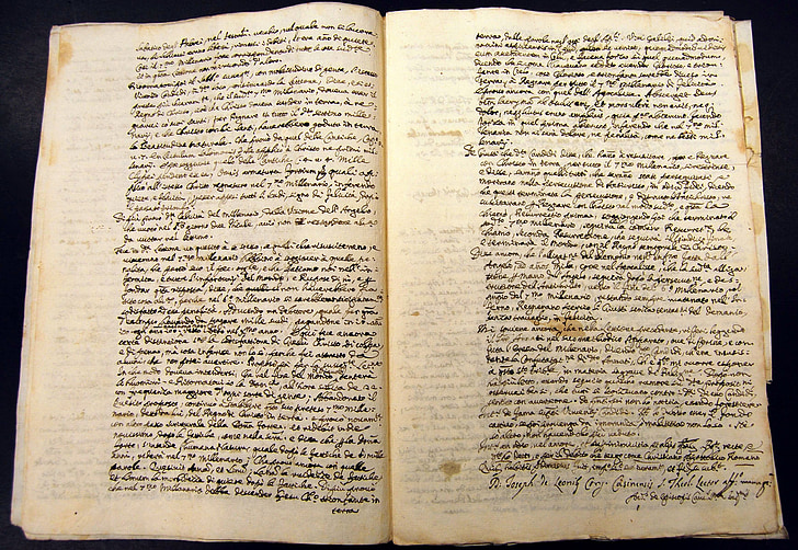 manuscrit, antiga, escriptura, document, mapa, vell, Museu