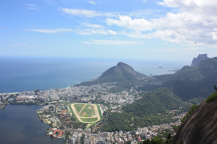 Bir Rio de janeiro tatil, manzara, Brezilya