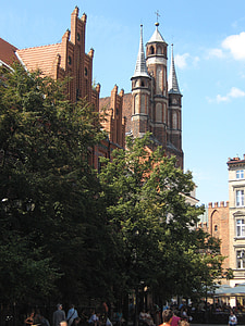 Pomnik, budynek, Historia, Toruń, Stare Miasto, Polska, Architektura