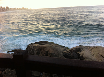 Mirante Ken leblon, Rio, Rio de janeiro, toeristische, landschap, strand, zee