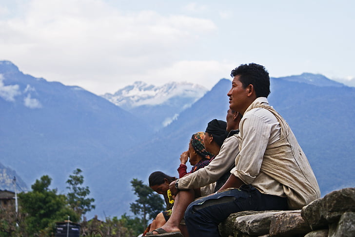 Νεπάλ, άτομα, Ιμαλάια, sikles