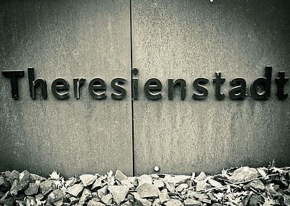emlékmű, holokauszt, pajzs, történelem, Düsseldorf