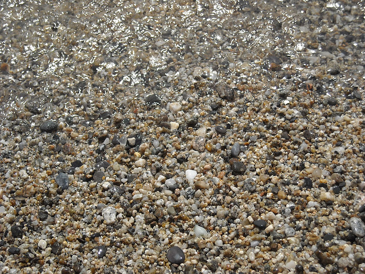 water, sea, beach, summer, holidays, gravel, stones