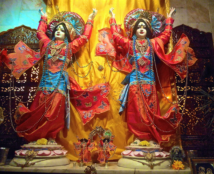 Krishna, ngôi đền, Fridhemsplan, Stốc-khôm, bàn thờ, tâm linh