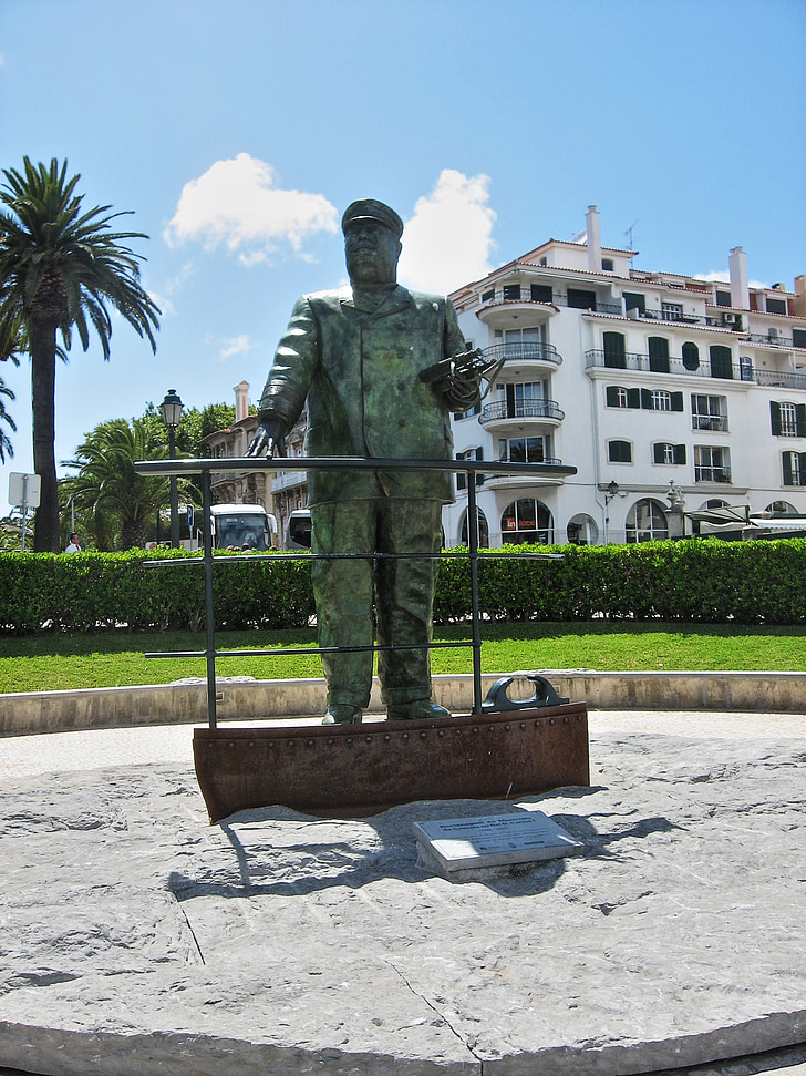 Португалия, Статуята, Паметник, Лисабон, Европа, Португалски, исторически