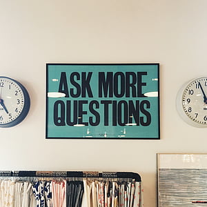 Kysy, kysymyksiä, kyltti, lähellä kohdetta:, analoginen, kellot, Office