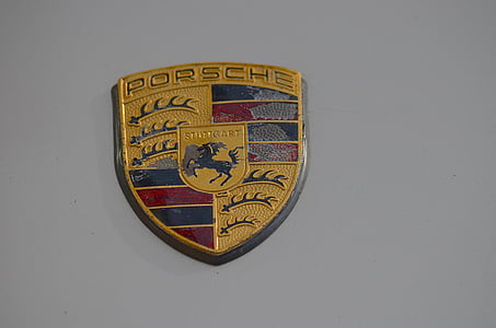 logo, znak, samochodowe, samochód, pojazd, samochód sportowy, Porsche