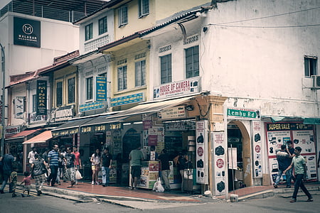 Little india, Singapore, winkelen, winkels, Business, stad, stadsleven