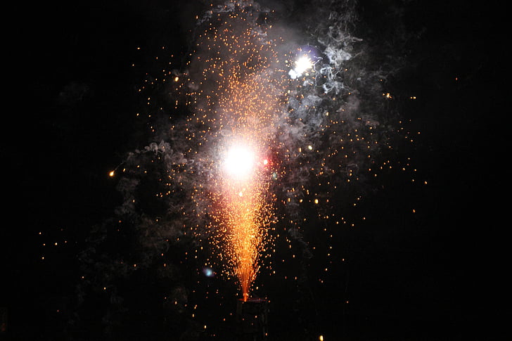 fireworks, new year's eve, rocket, fire, crackers, firecrackers, exploding