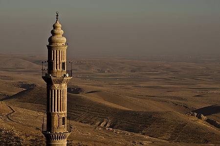 cami, Minaret, Turecko, minarety, Mardin, Architektúra, mesto
