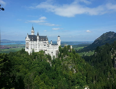 Γερμανία, Βαυαρία, αρχιτεκτονική, το κάστρο Neuschwanstein, Allgäu, ο βασιλιάς