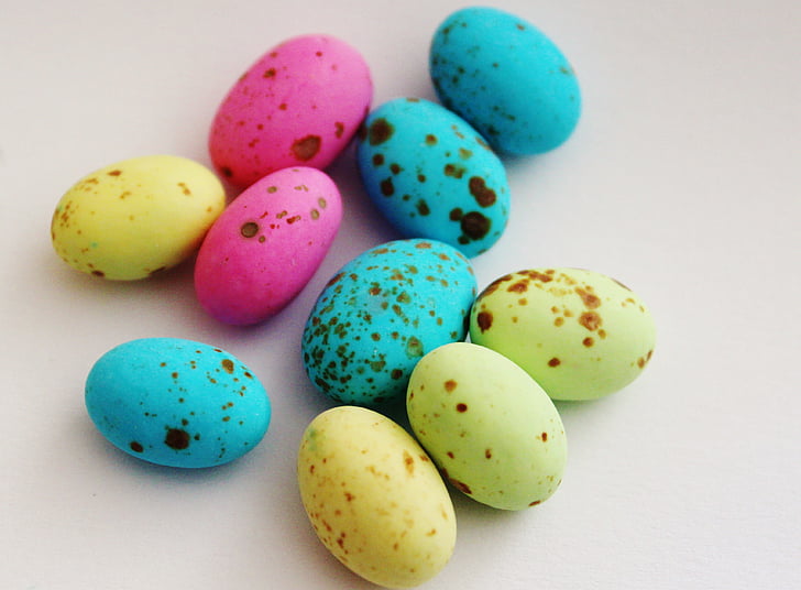 quả trứng, vị ngọt, đầy màu sắc, đường trứng