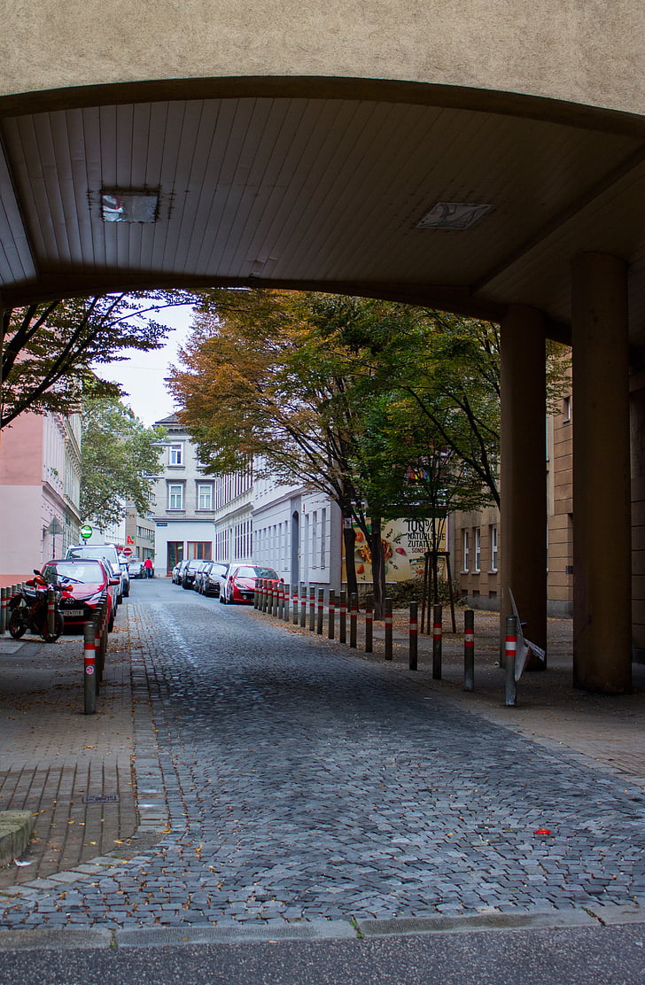 rue, Wien, Vienne, gens, scène urbaine