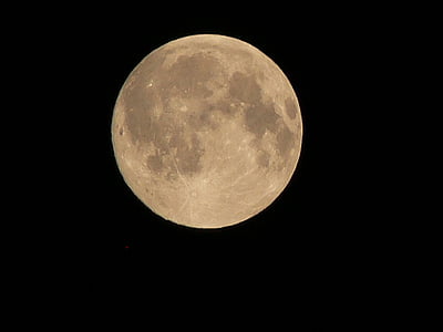 Луна, ночь, Полная Луна
