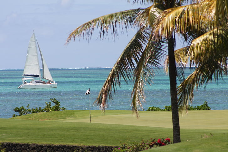 Mauritius, Golf, plaj