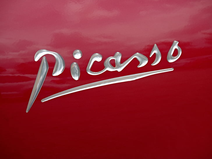 Picasso, Citroën, signatura, cotxe, l'automòbil, auto, autògraf