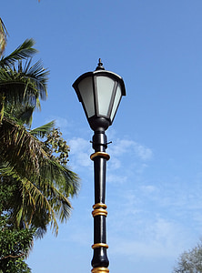lampa príspevok, ozdobený, Antique, Lampáš, Urban, Architektúra, Classic