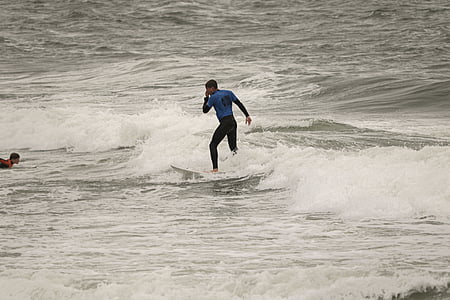 surfing, Surf, bølge, bølger surfing, havet, ferie, vand