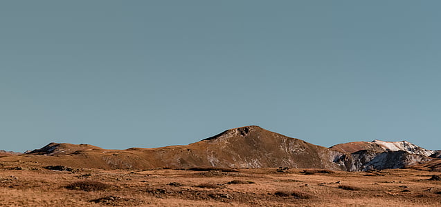 Panorama, fotografija, gore, krajine, na prostem, puščava, dan