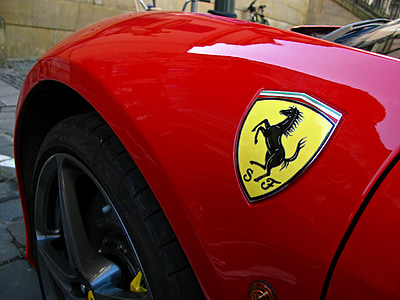 Ferrari, Brno, Racing bil, bilar, fordon, motorer, logotyp
