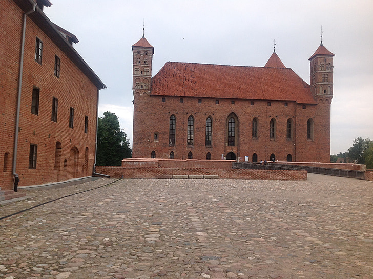 Lidzbark warminski, Polsko, hrad, rytíři, rytíř, středověké, Ritter
