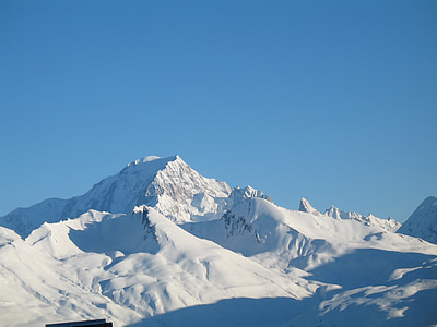 pegunungan, Alpen, Mont blanc, Gunung, salju, alam, puncak gunung