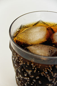 напитка, erfrischungsgetränk, освежаване, пенливи, лед, кубчета лед, Кока-кола