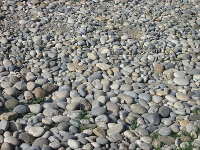 småsten, sten, sten, erosion, tekstur, natur, flodtransport