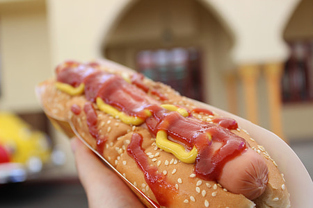 hot dog, ínyenc, Paradicsom szósz
