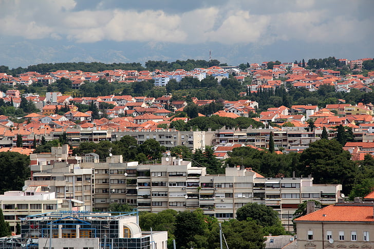 Horvátország, Zadar, város, építészet