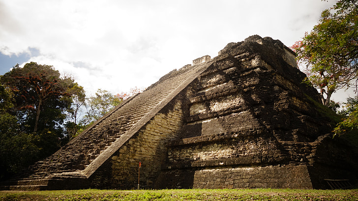 Zabytki, Happy valley w Gwatemali, Maya, miecze cywilizacji, ruiny, kamień milowy, Peru