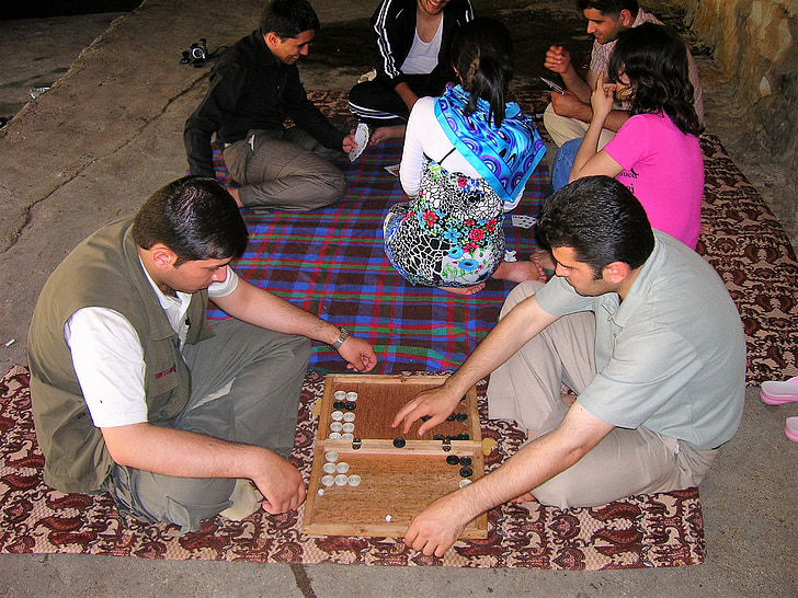 табла, игра, игралната дъска, игра на дъска, стратегия, дървен материал, куб