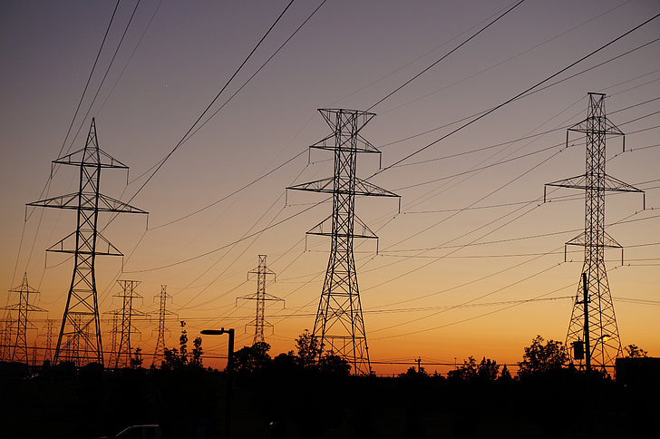 лінії електропередач, Електроенергія, енергія, Торонто