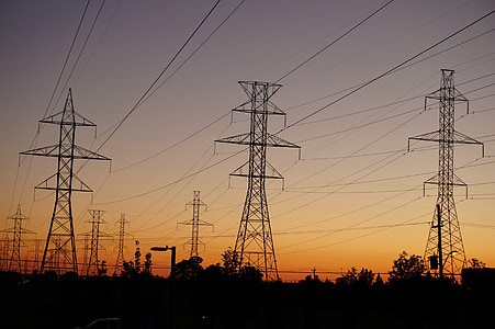 linie energetyczne, energii elektrycznej, energii, Toronto