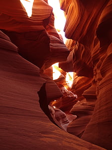 антилопа, дефиле, рок, камък, каньон, Аризона, Antelope canyon